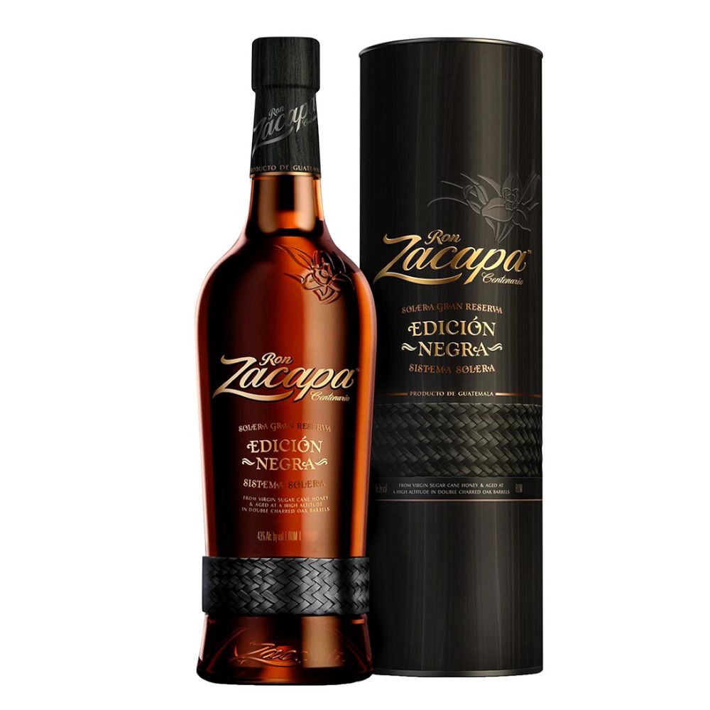 Zacapa Edicion Negra 70cl 43º (R) GBX x6