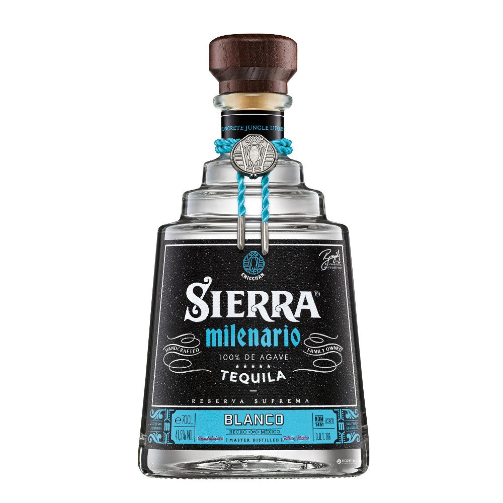 Tequila Sierra Milenario Blanco 70cl 41,5º (R) x3