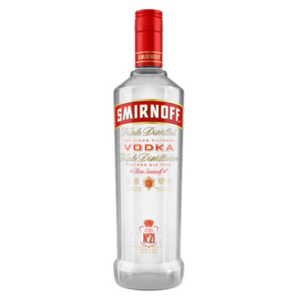 Smirnoff Red 100cl 37,5º PET x6