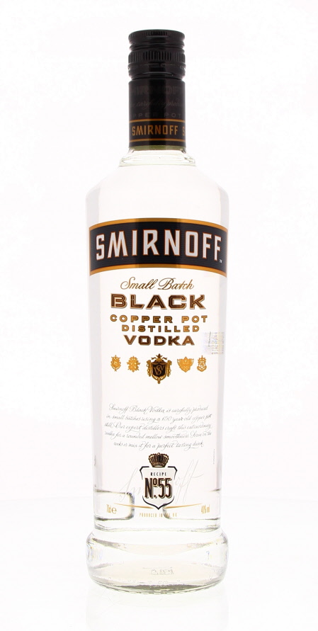 Smirnoff Black 70cl 40º (R) x6