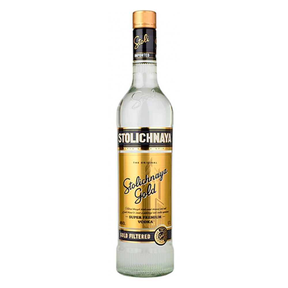 Stolichnaya Vodka Gold 100cl 40º (R) x6