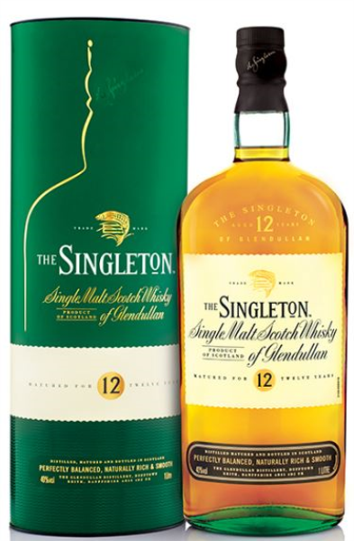 The Singleton of Glendullan 12Y 100cl 40º (R) GBX x6