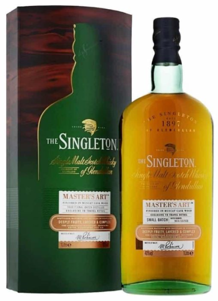 The Singleton of Glendullan Masters Art 100cl 40º (R) GBX x6