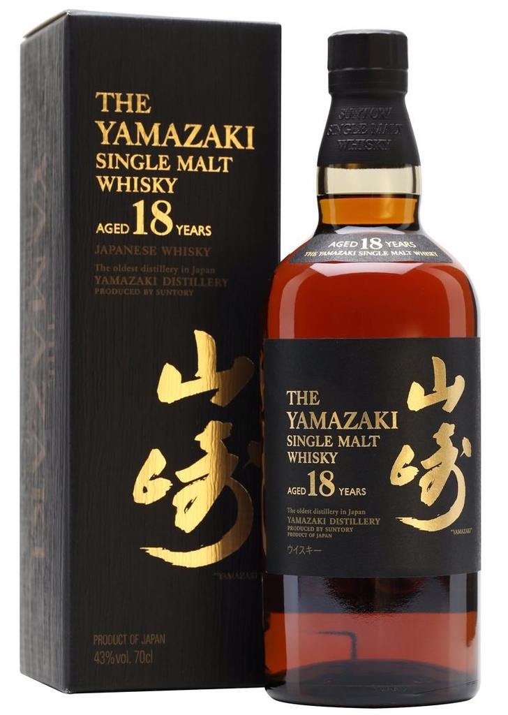 Yamazaki 18 YO 70cl 43º (R) GBX x6