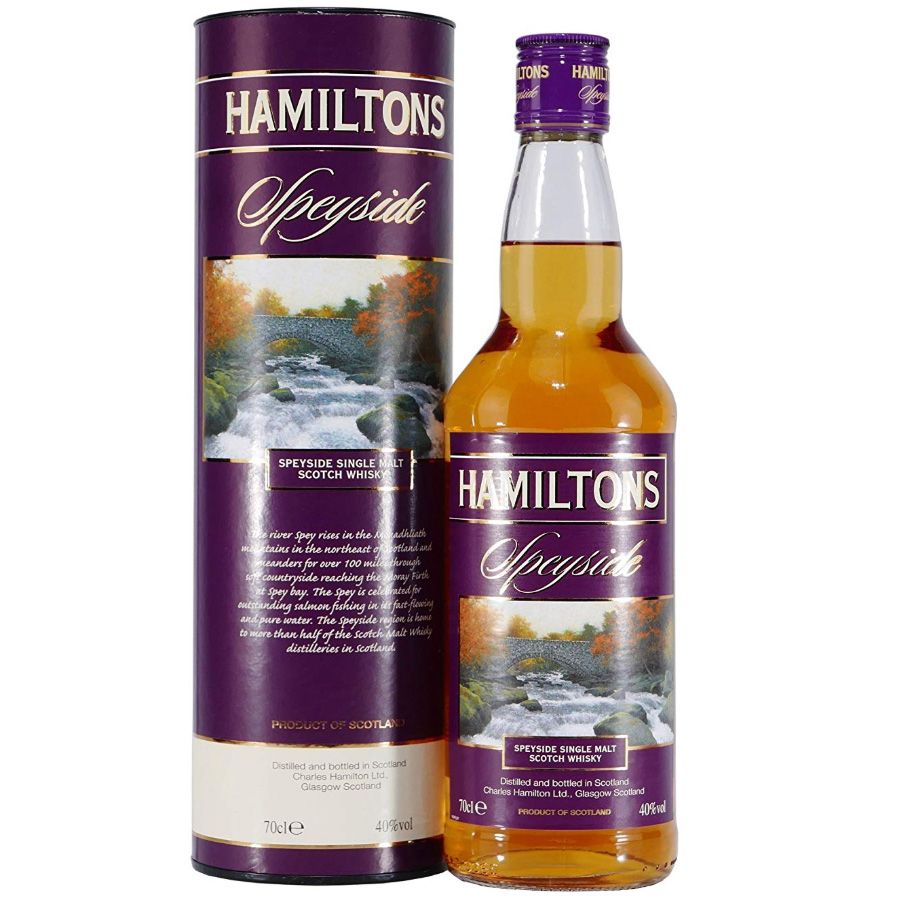 Hamiltons Speyside 70cl 40º (R) x6