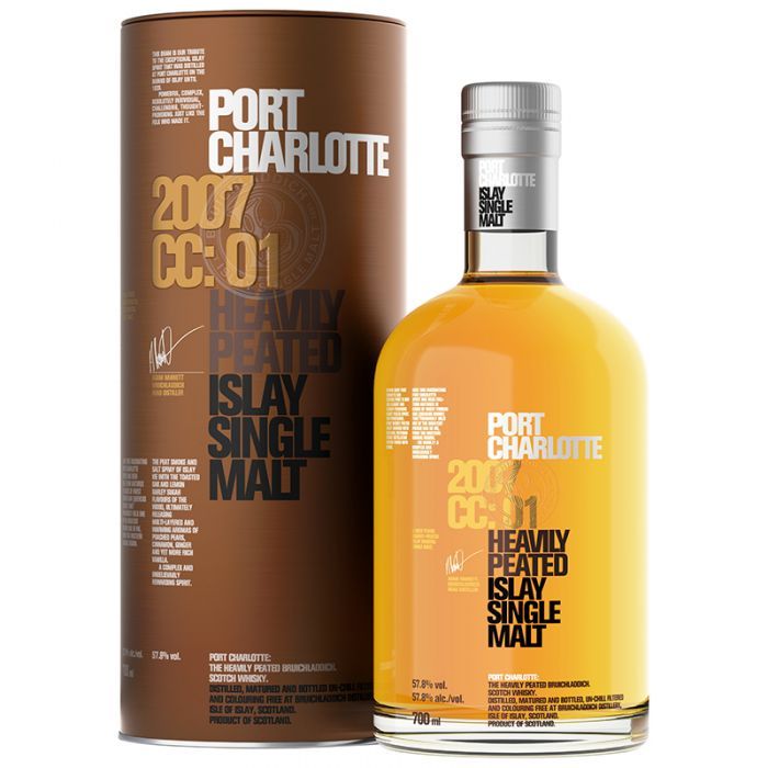 Bruichladdich Port Charlotte 2007 Cc: 01 70cl 57,8º (R) x6