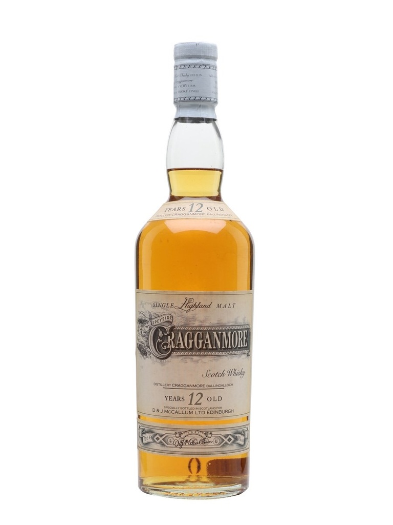 Cragganmore 12 YO 70cl 40º (R) GBX x6