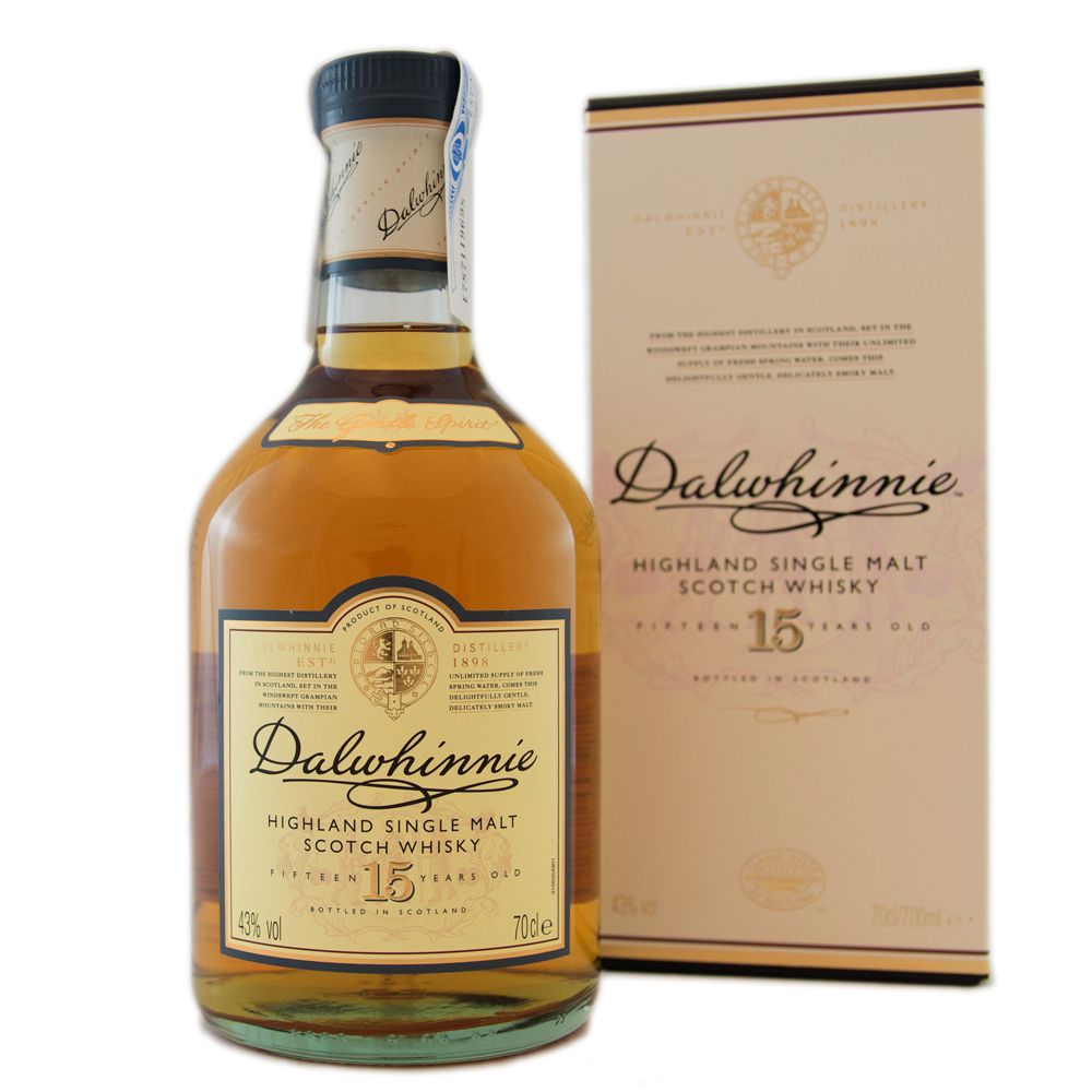 Dalwhinnie 15 YO 70cl 43º (R) GBX x6