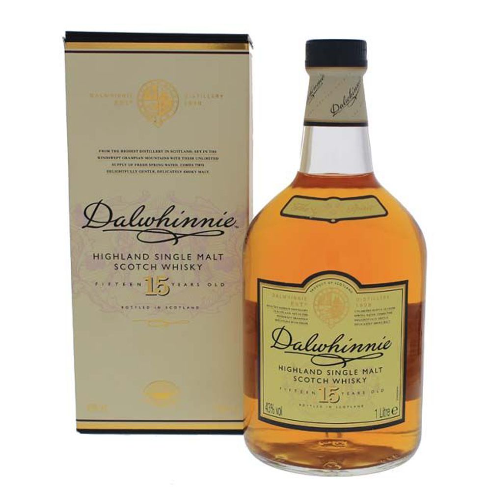 Dalwhinnie 15 YO 100cl 43º (R) x6