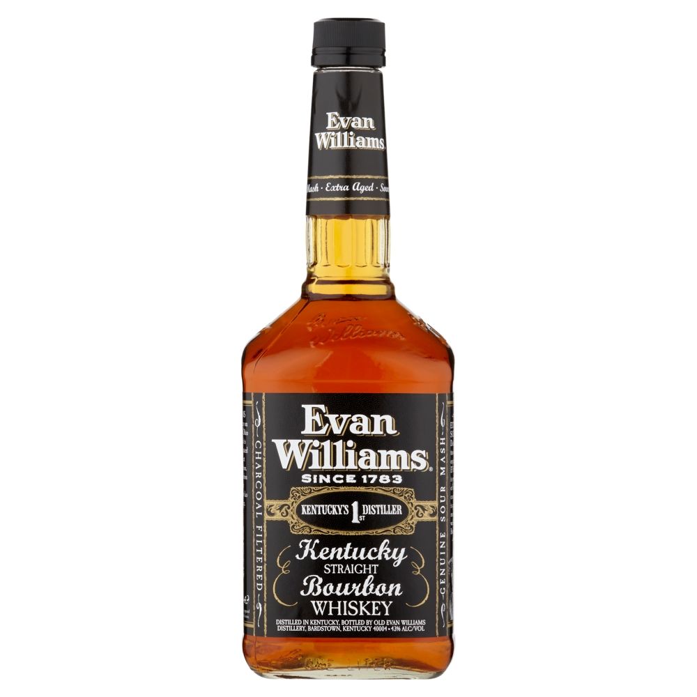 Evan Williams Black 100cl 43º (R) x12