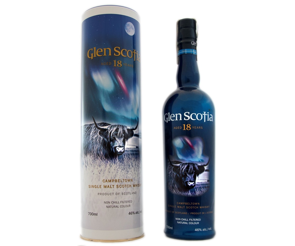 Glen Scotia 18 YO 70cl 46º (R) GBX x6
