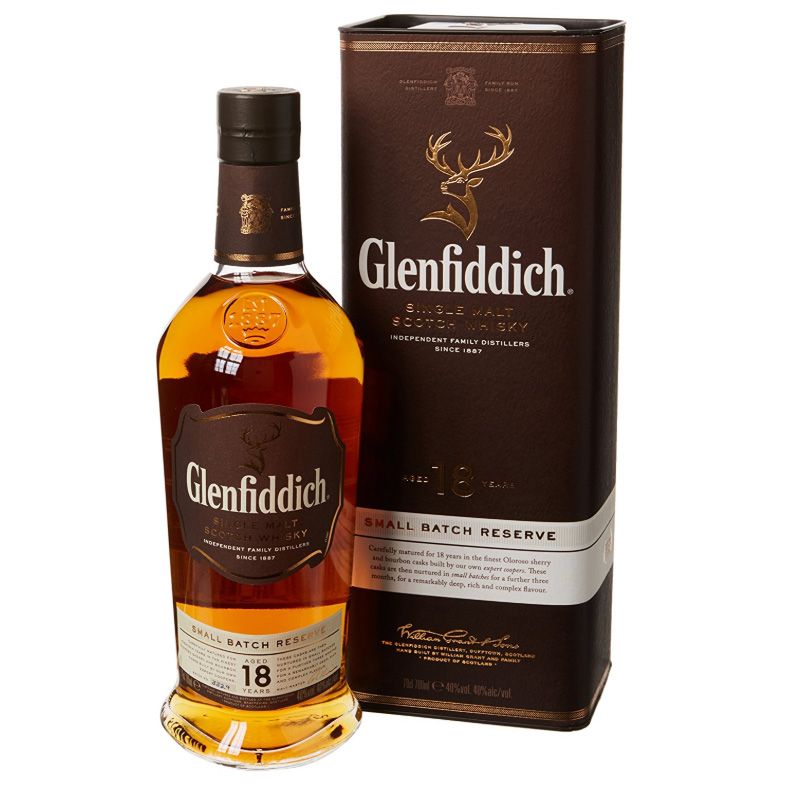 Glenfiddich 18 YO Small Batch Reserve 70cl 40º (R) GBX x3