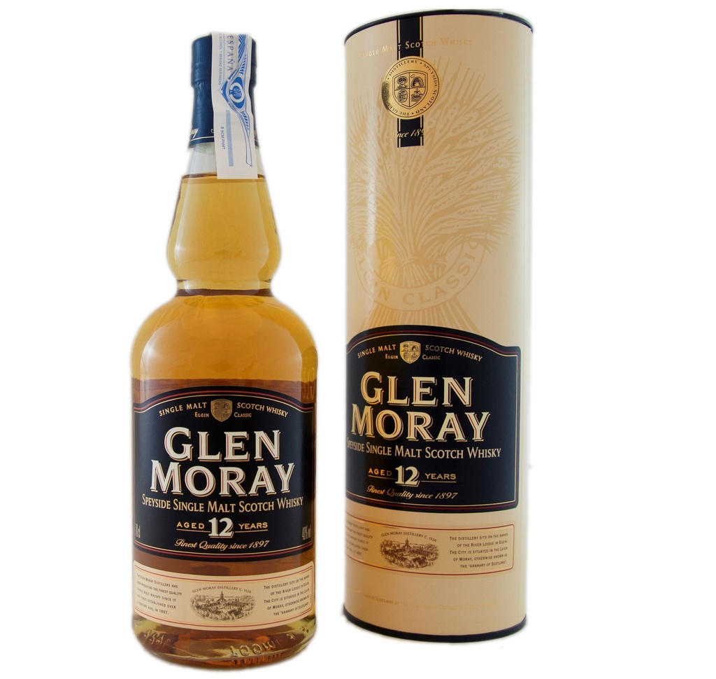 Glen Moray 12 YO 70cl 40º (R) GBX x6
