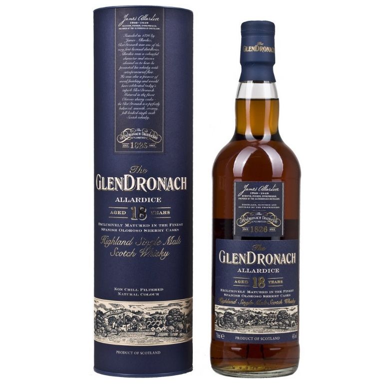Glendronach 18 YO Allardice 70cl 46º (R) x6
