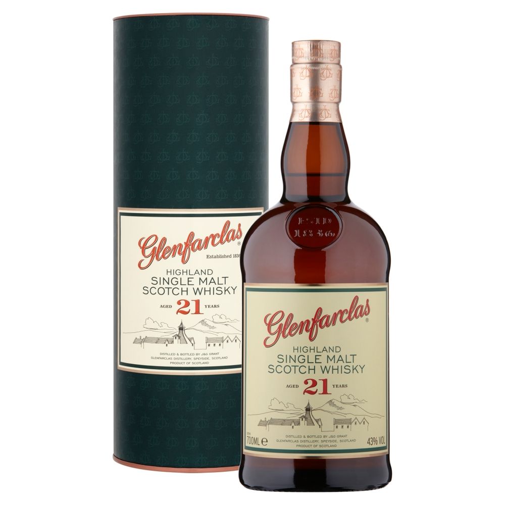 Glenfarclas 21 YO 70cl 43º (R) GBX x6