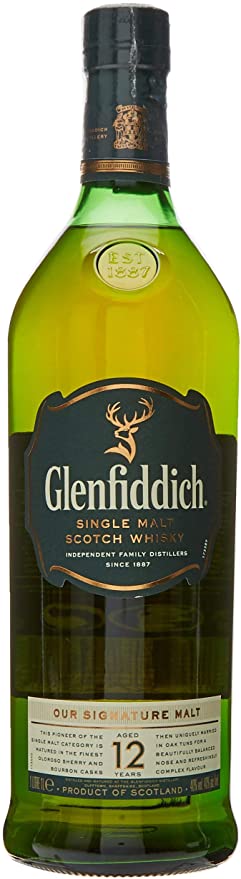 Glenfiddich 12 YO 100cl 40º (NR) x12