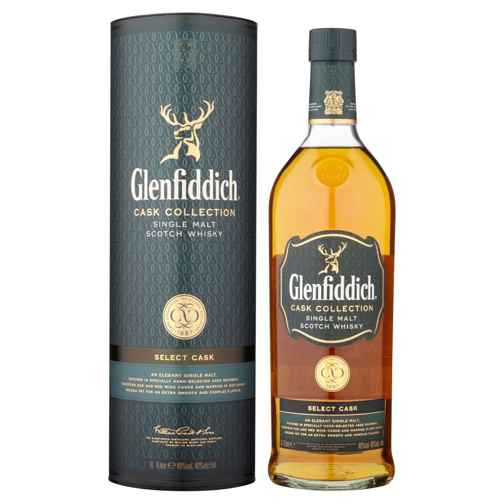 Glenfiddich Select Cask 100cl 40º (R) x12