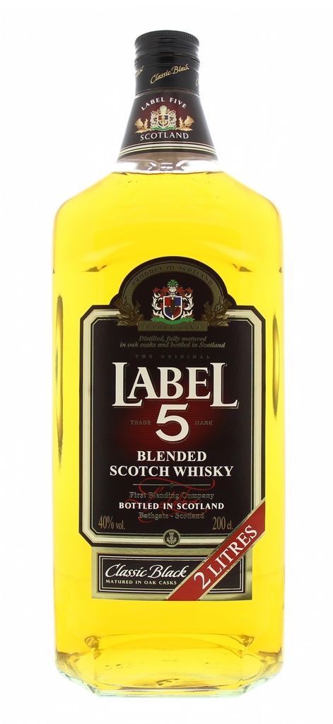 Label 5 200cl 40º (R) x6