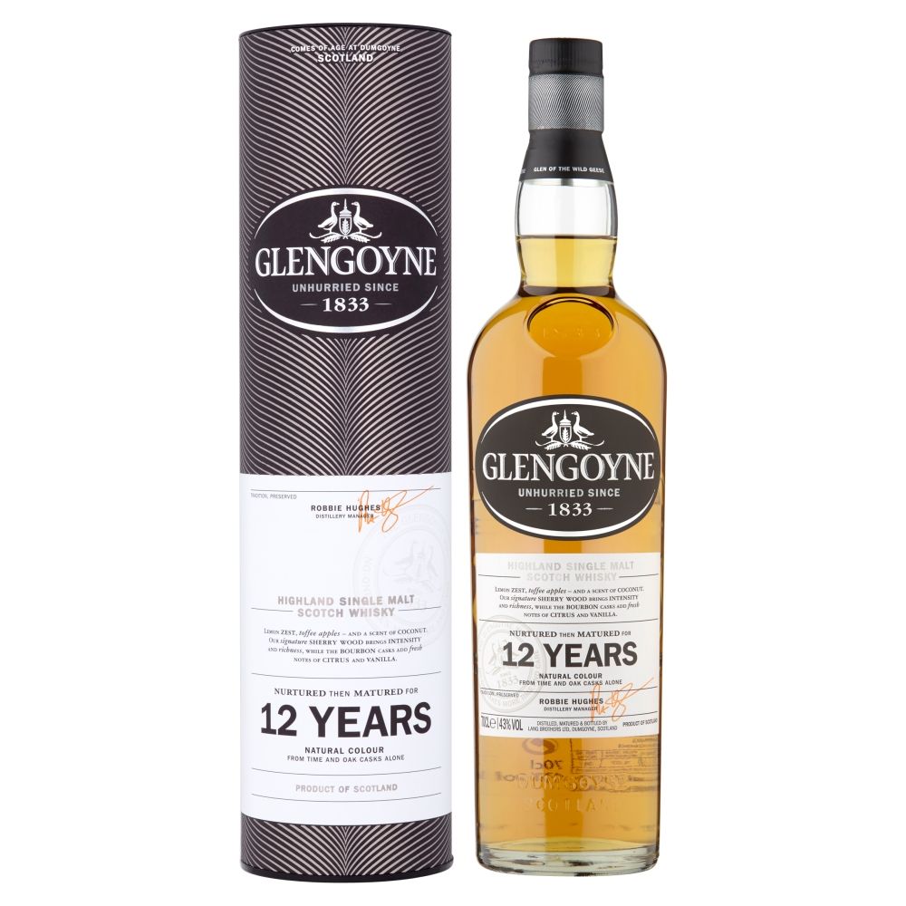 Glengoyne 12 YO 70cl 43º (R) x6