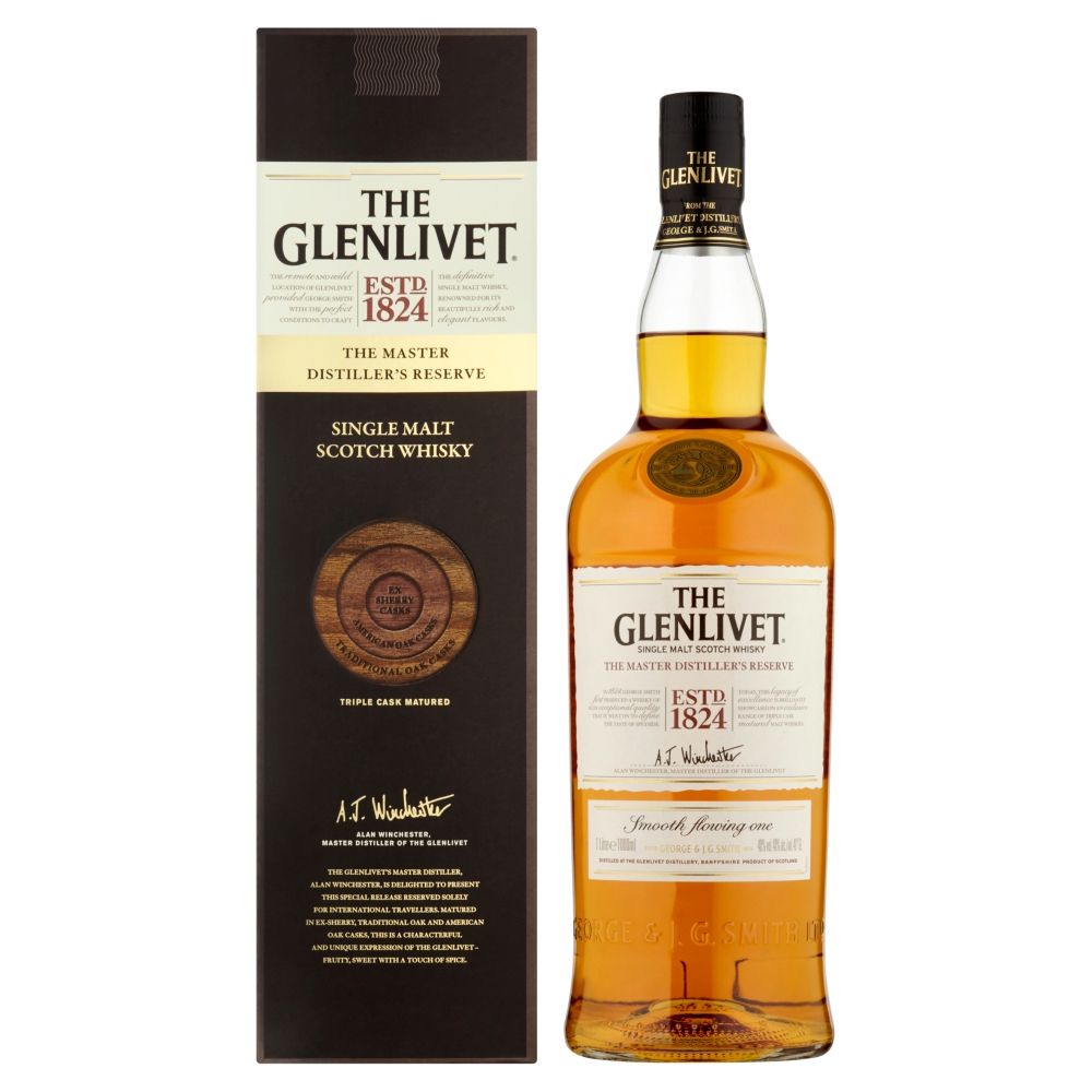 Glenlivet Master Distiller's Reserve 100cl 40º (R) GBX x12