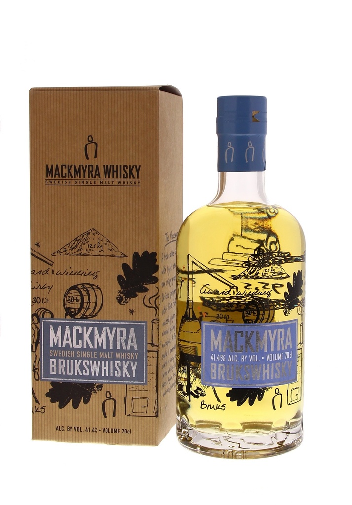 Mackmyra Brukswhisky 70cl 41,4º (R) GBX x6