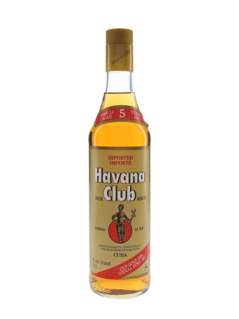 Havana Club 5 YO 70cl 40º (R) x6