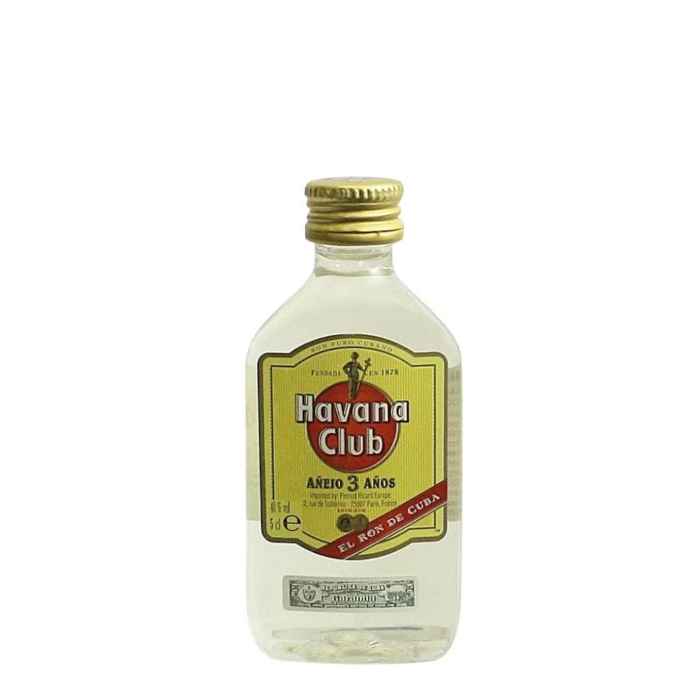 Havana Club 3 YO 5cl 40º PET x120