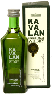Kavalan Concertmaster 5cl 40º (R) GBX x24