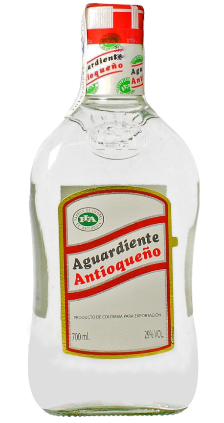 Antioqueno Aguardiente 70cl 29º (R) x12