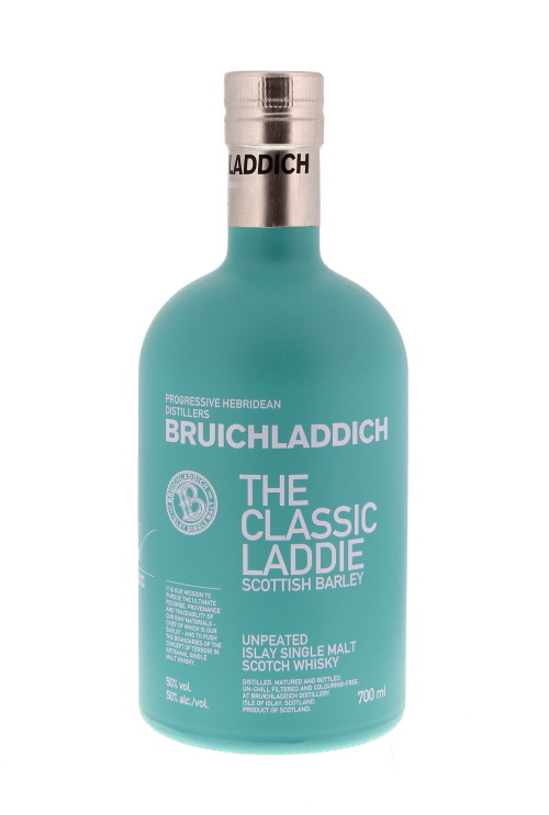Bruichladdich Scottish Barley The Classic Laddie + 2 Glasses 70cl 50º (R) x4