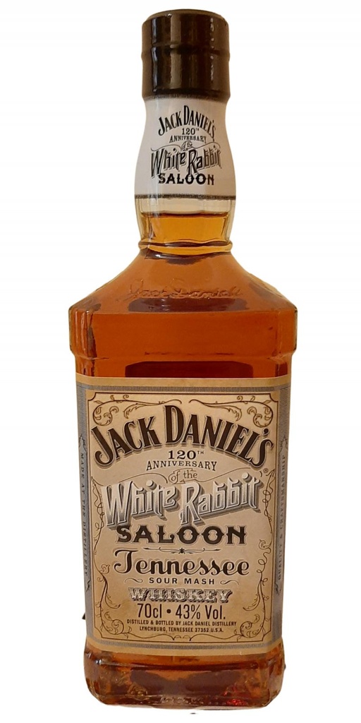 Jack Daniels White Rabbit Saloon 70cl 43º (R) x6