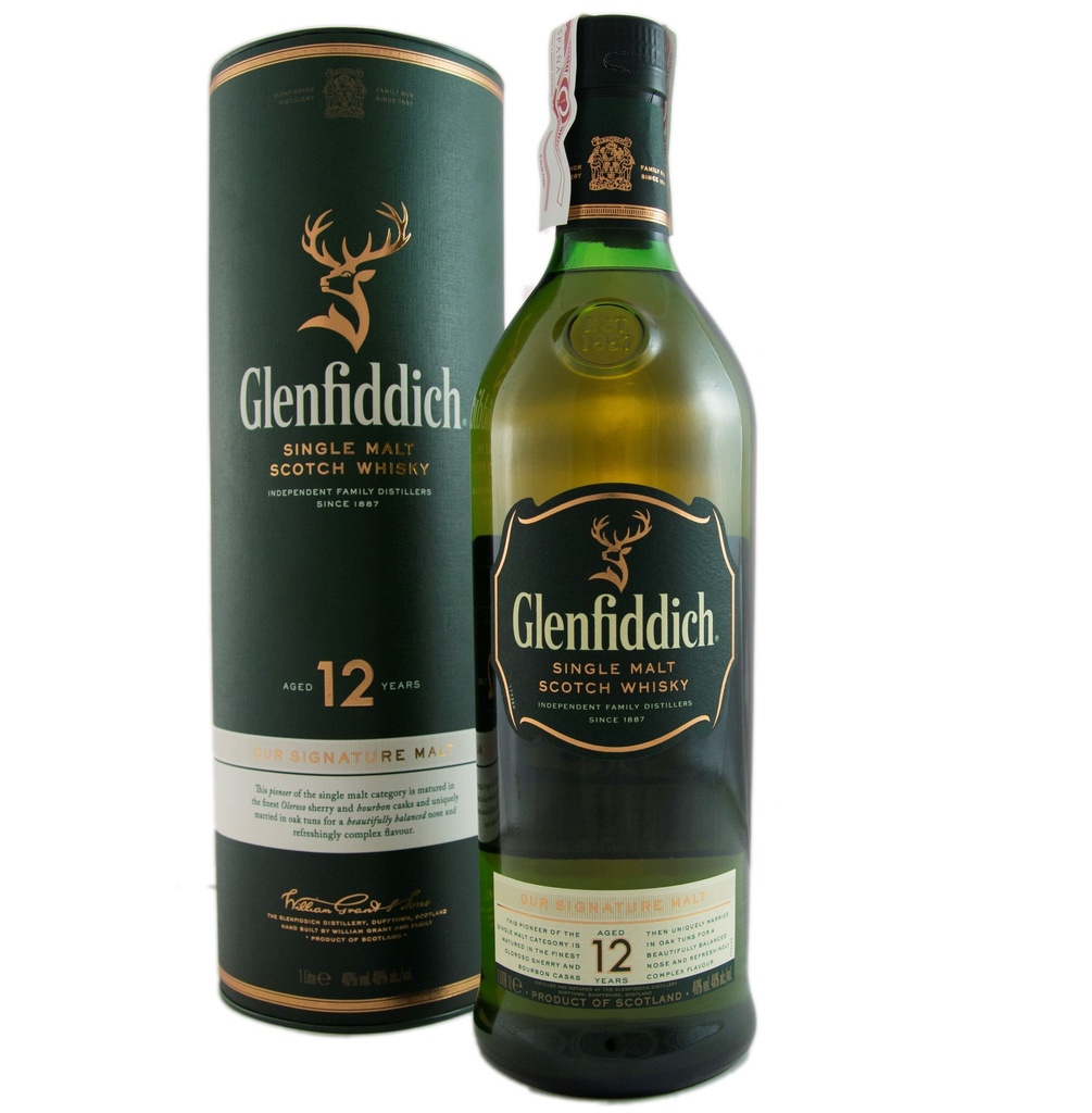 Glenfiddich 12 YO Special Reserve 100cl 40º (R) GBX x6