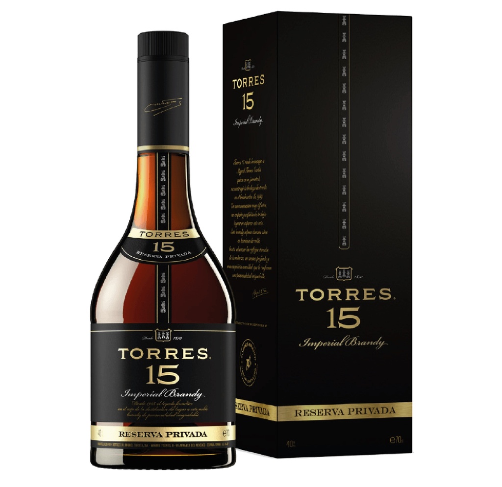 Torres 15 YO 100cl 40º (NR) x6