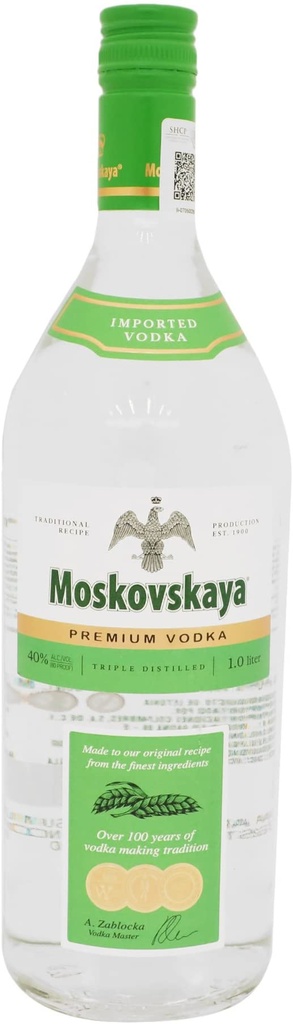 Moskovskaya 100cl 40º (R) x6
