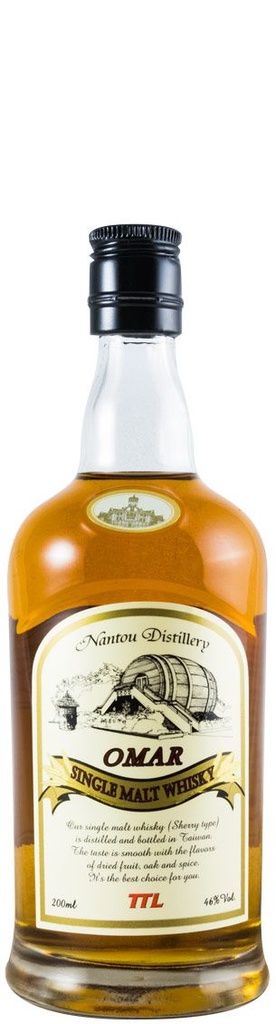 Omar Taiwanese Single Malt Sherry Cask 20cl 46º (R) x12