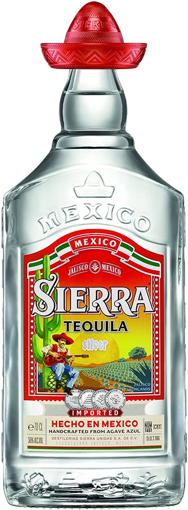 Sierra Silver 70cl 38º (R) x6