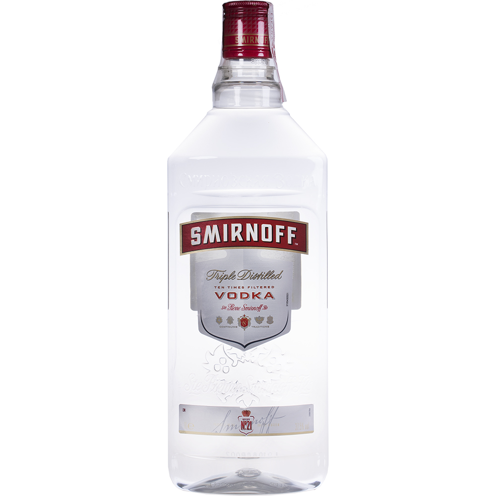 Smirnoff Red 100cl 37,5º PET x18