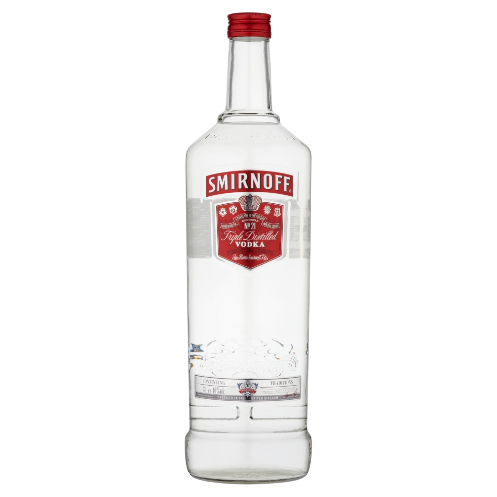 Smirnoff Red 100cl 40º (R) x12