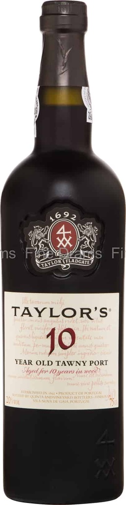 Taylor's 10 YO 75cl 20º (R) x6