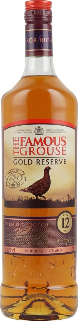 The Famous Grouse Gold Reserve 12Y 100cl 40º (R) x6