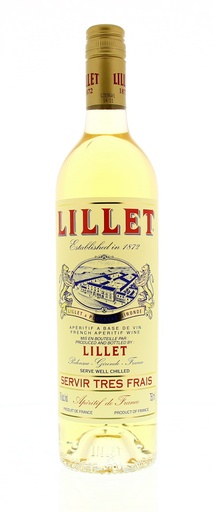 [L222.6] Lillet White 75cl 17º (R) x6