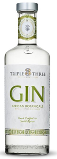 [G444.6] Triple 3 Three Gin African Botanicals 50cl 43º (R) x6