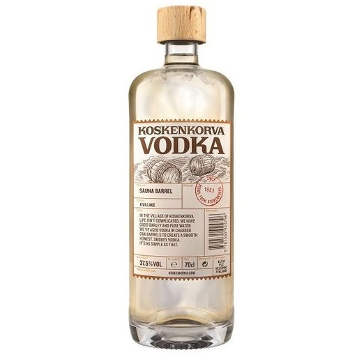 [V349.12] Koskenkorva Sauna Barrel 100cl 37,5º (R) x12