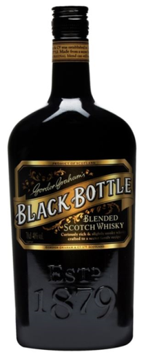 [WB1450.6] Black Bottle + 1 Glass 70cl 40º (R) x6