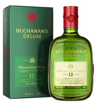 [WB1454.12] Buchanan's Deluxe 12 YO 100cl 40º (R) x12