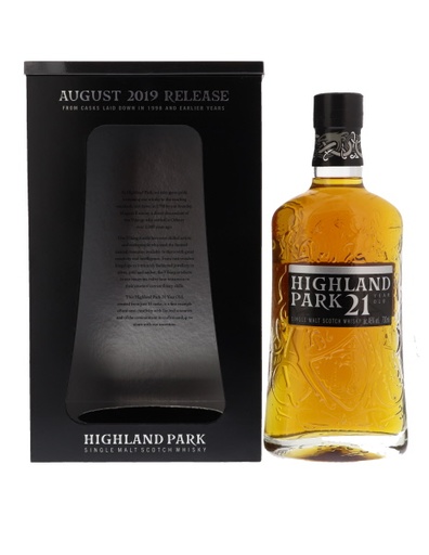 [WB1654.3] Highland Park 21 YO 70cl 46º (R) GBX x3