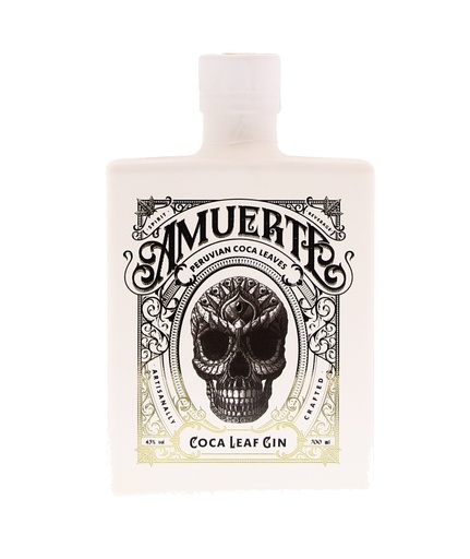 [G-18.6] Amuerte Coca Leaf Gin White Edition 70cl 43° (R) x6
