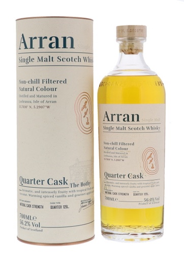 [WB-70.6] Arran Quarter Cask 70cl 56,2° (R) GBX x6