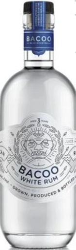 [R-77.6] Bacoo 3 YO Blanco 70cl 43° (NR) x6