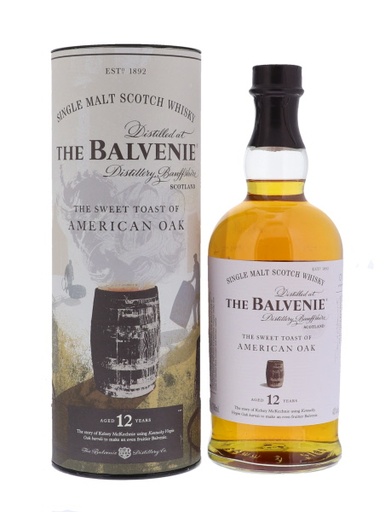 [WB-107.6] Balvenie 12 YO Sweet Toast of American Oak 70cl 43° (R) GBX x6